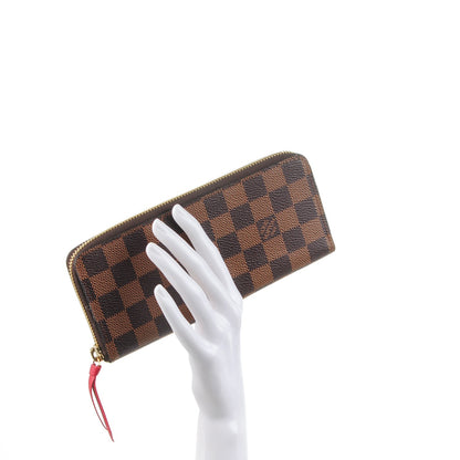 Louis Vuitton Damier Ebene Clemence Wallet 2 of 7