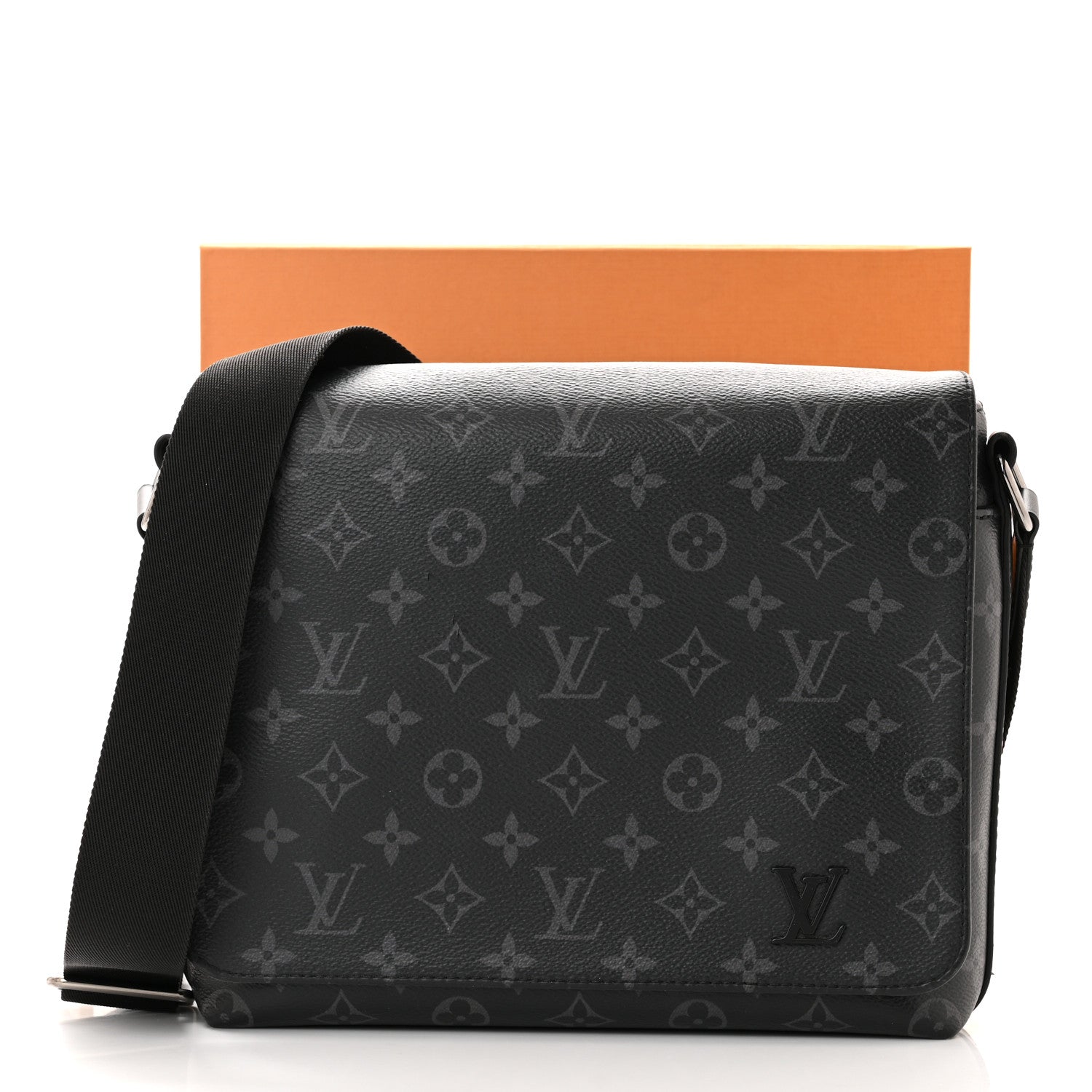 Louis Vuitton Monogram Eclipse District PM Black 11 of 11