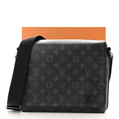 Louis Vuitton Monogram Eclipse District PM Black 11 of 11