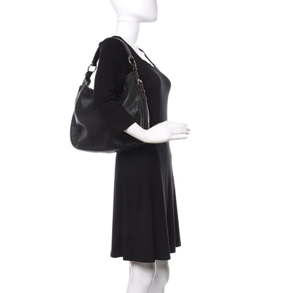 Prada Vitello Daino Hobo Black 2 of 16