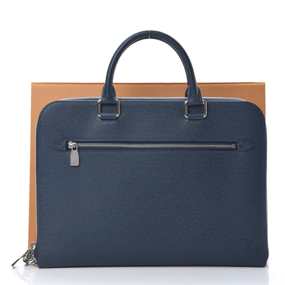 Louis Vuitton Taiga Porte-Documents Slim Bleu Marine 20 of 20