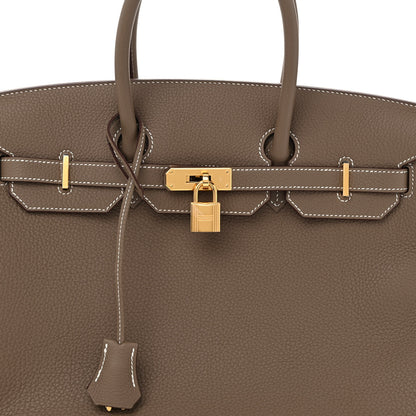 Hermes Togo Birkin 35 Etoupe 7 of 12