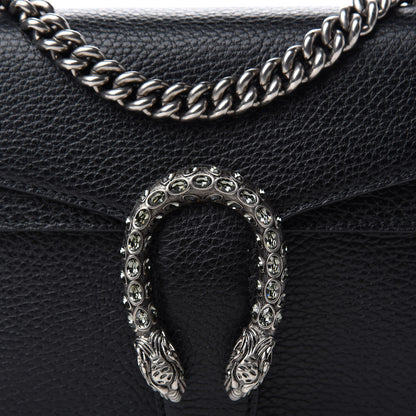 Gucci Calfskin Mini Dionysus Shoulder Bag Black 10 of 10