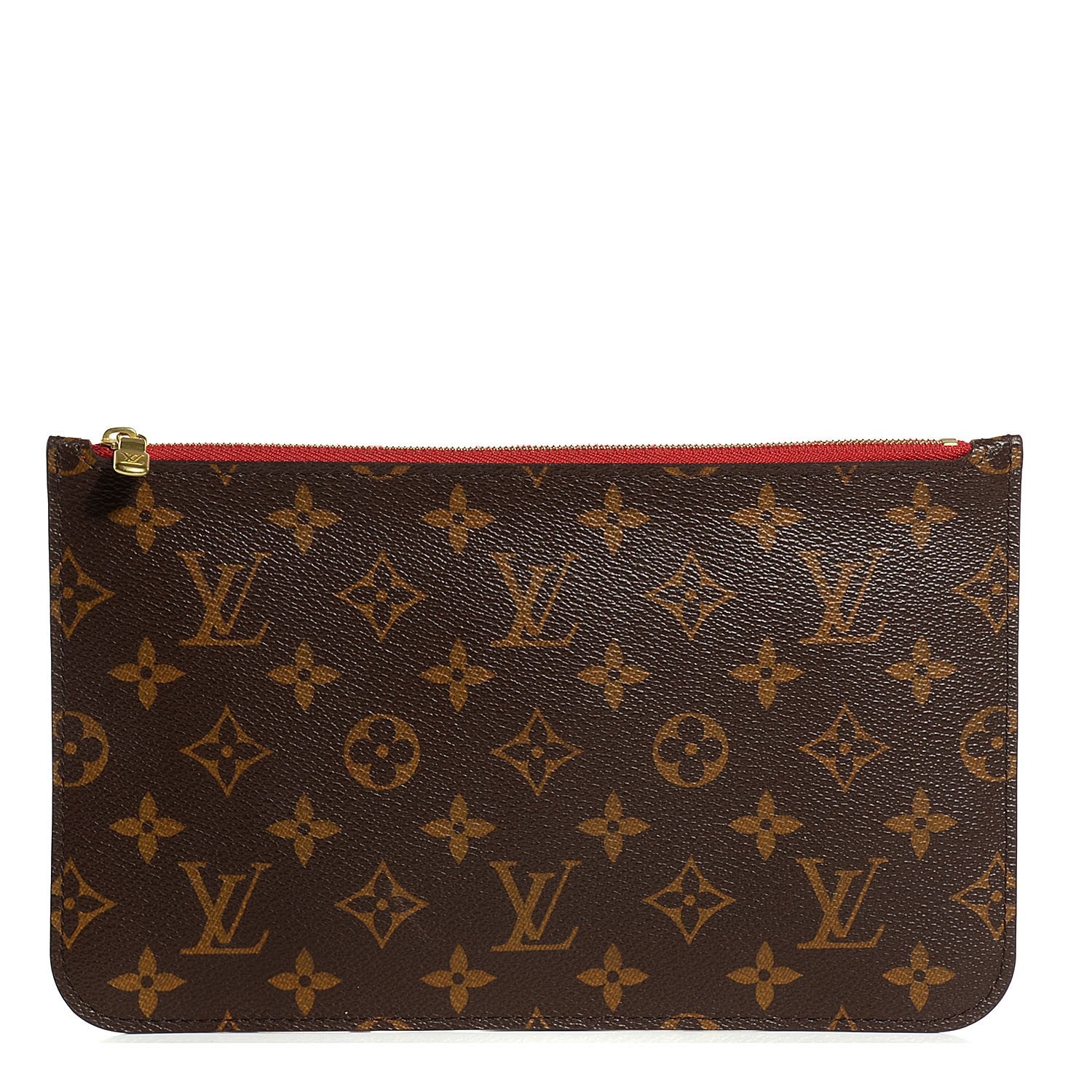 Louis Vuitton Monogram Neverfull MM GM Pochette Cherry 1 of 8