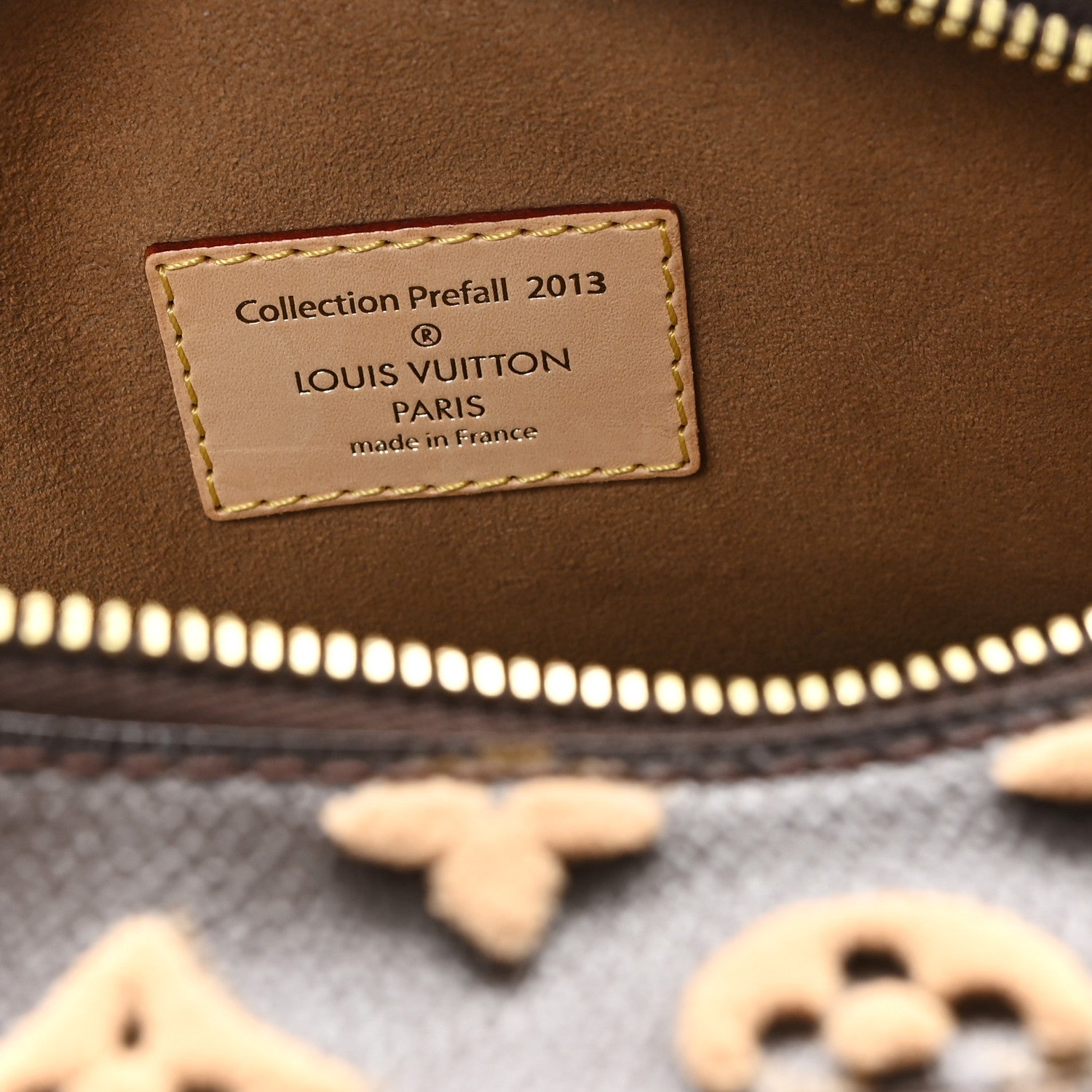 Louis Vuitton Monogram Tuffetage Deauville Cube Caramel 6 of 9