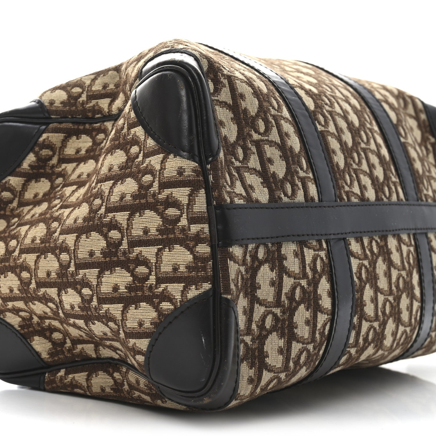 Christian Dior Monogram Boston Brown 7 of 8