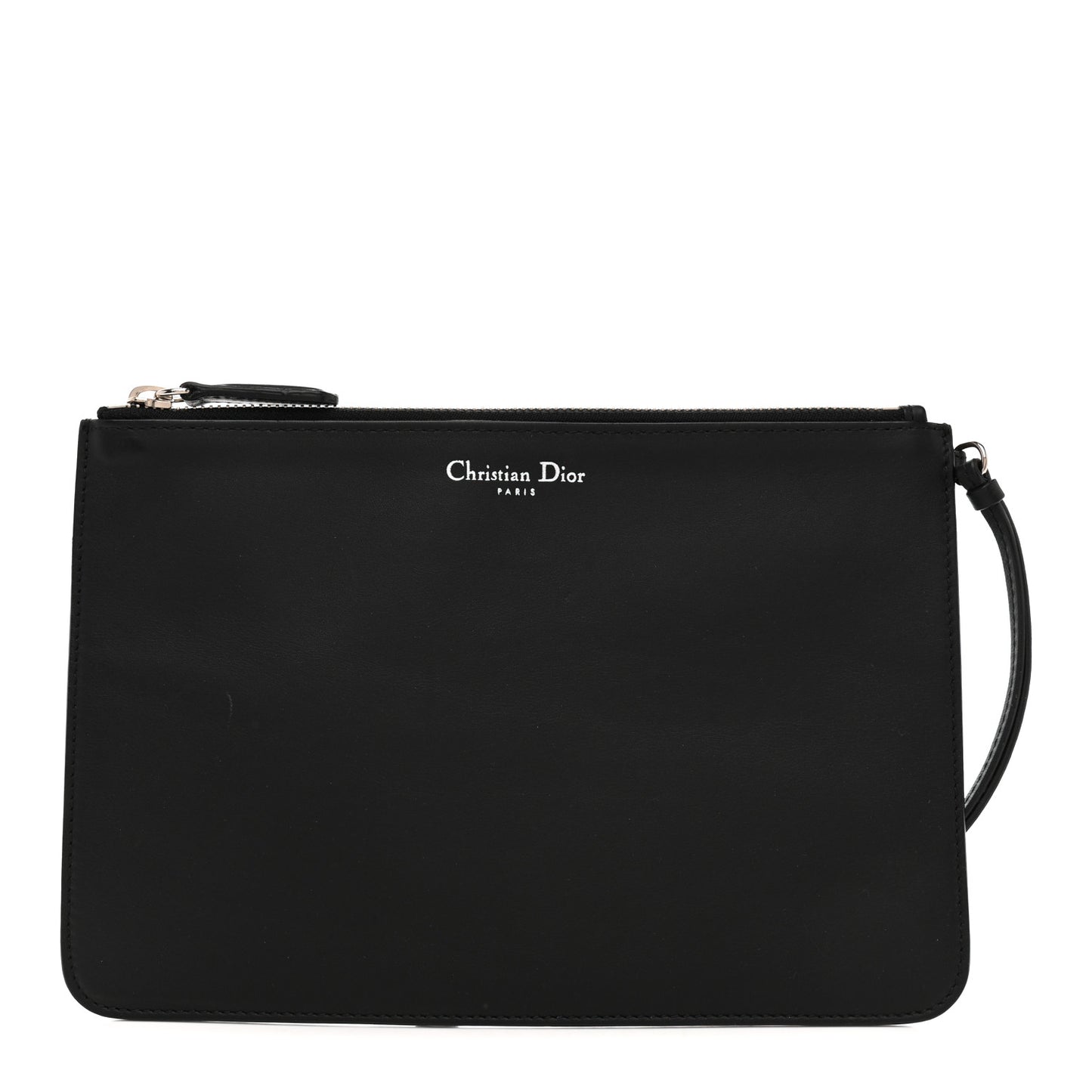 Calfskin Diorissimo Pouch Black