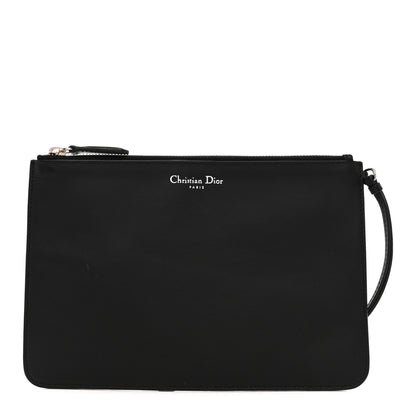 Christian Dior Calfskin Diorissimo Pouch Black 1 of 10