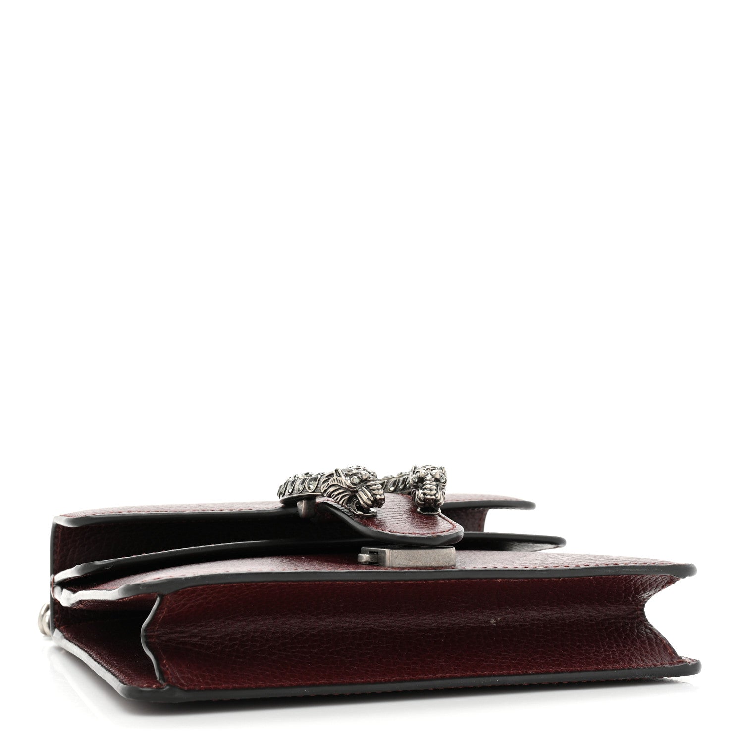 Gucci Dollar Calfskin Crystal Mini Dionysus Shoulder Bag Vintage Bordeaux 4 of 11