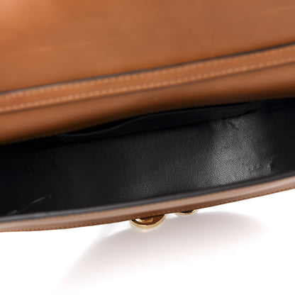 Chloe Calfskin Small Nile Bracelet Minaudiere Bag Caramel 4 of 8