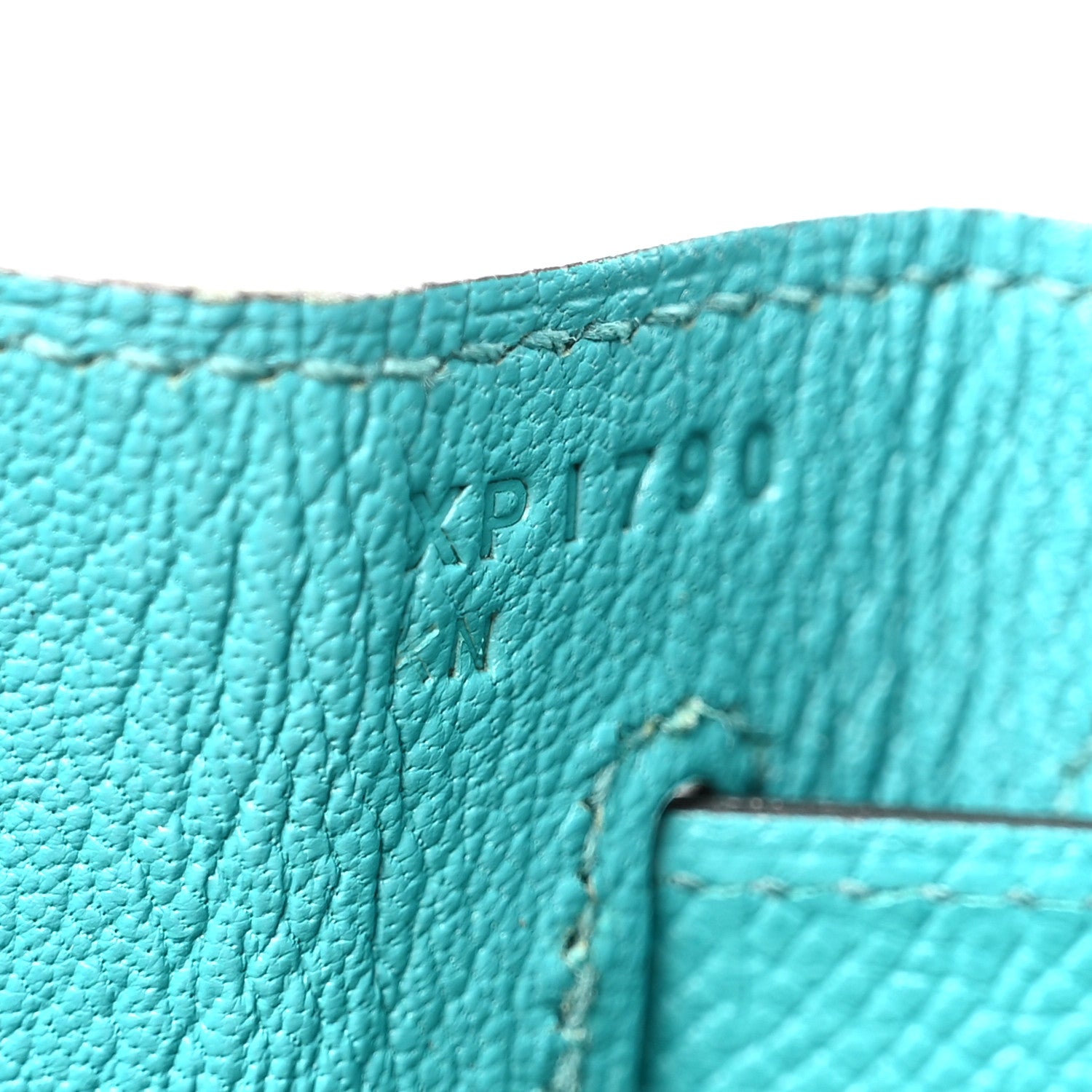Hermes Epsom Kelly Sellier 32 Bleu Paon 7 of 13