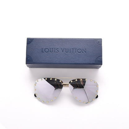 Louis Vuitton The Party Aviator Sunglasses Z0923U L Silver 8 of 8