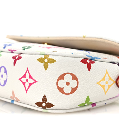 Louis Vuitton LV X TM Monogram Multicolor Ivy Wallet On Chain White 9 of 9