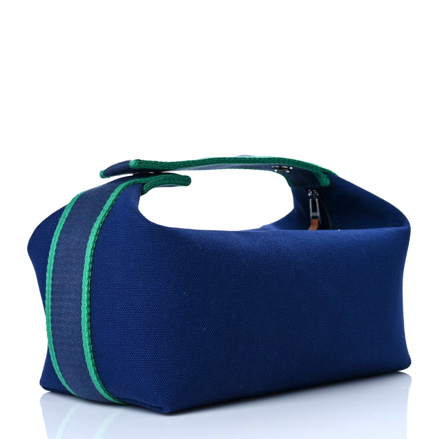 Hermes Canvas Small Bride-A-Brac Pouch Marine 3 of 9