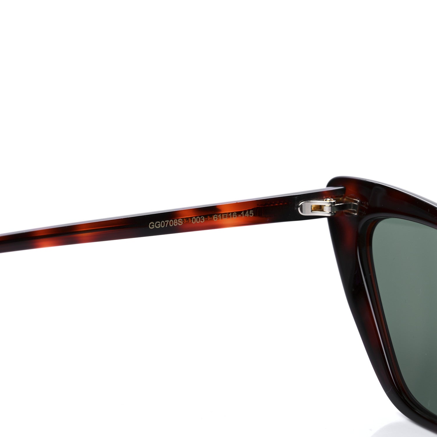 Gucci Acetate Cat Eye GG0708S Sunglasses Havana 6 of 8