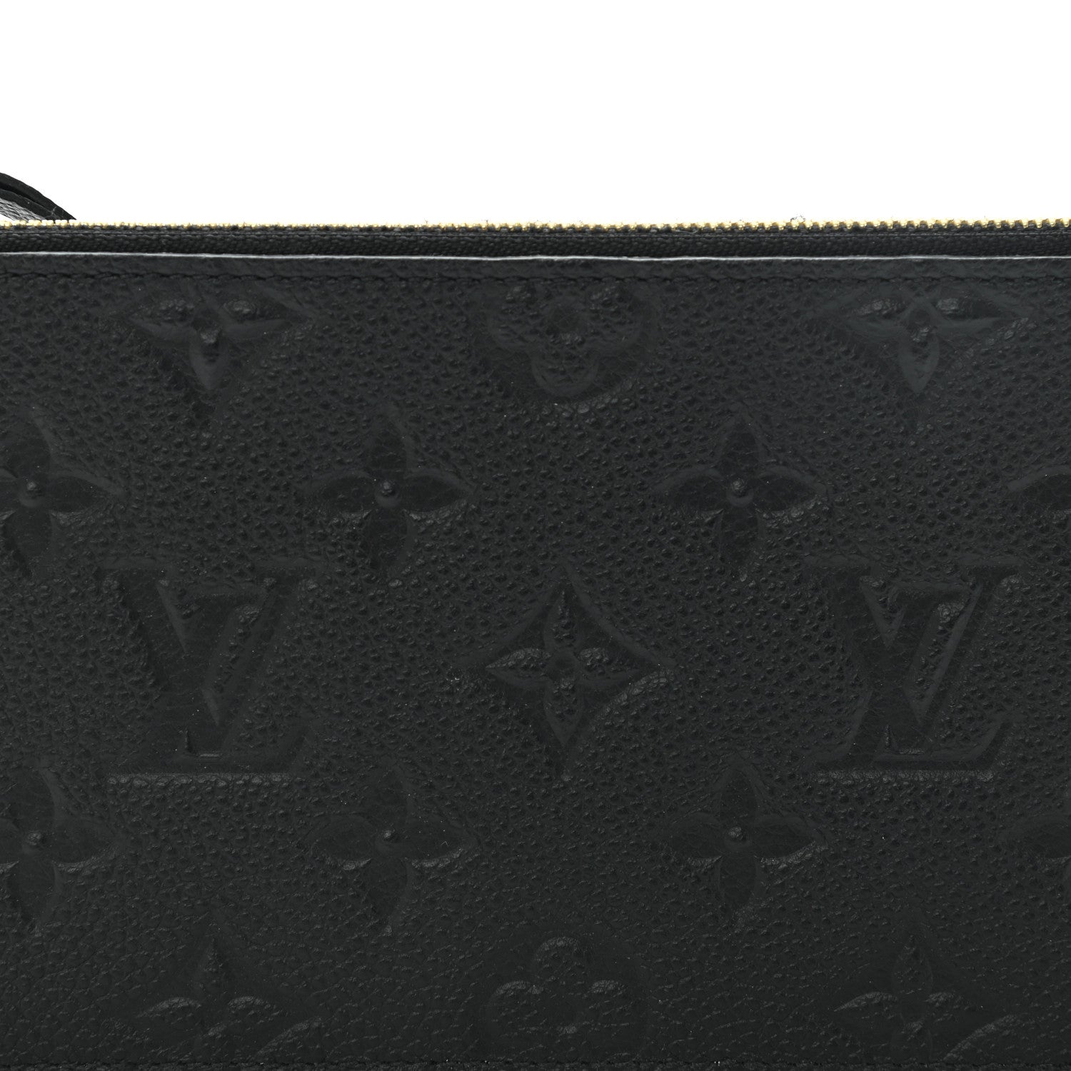 Louis Vuitton Empreinte Felicie Chain Wallet Zippered Insert Black 7 of 10