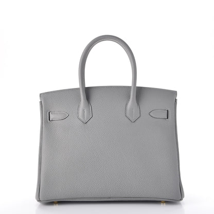 Hermes Togo Birkin 30 Gris Mouette 5 of 38