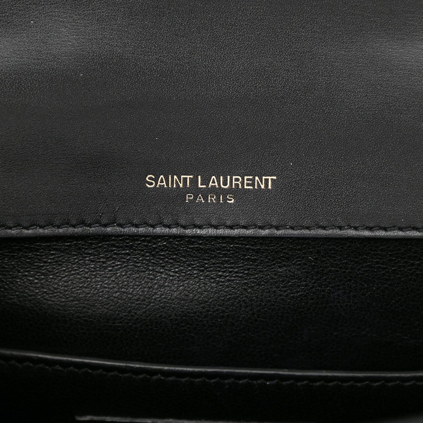 Smooth Calfskin Monogram Medium Sulpice Shoulder Bag Black
