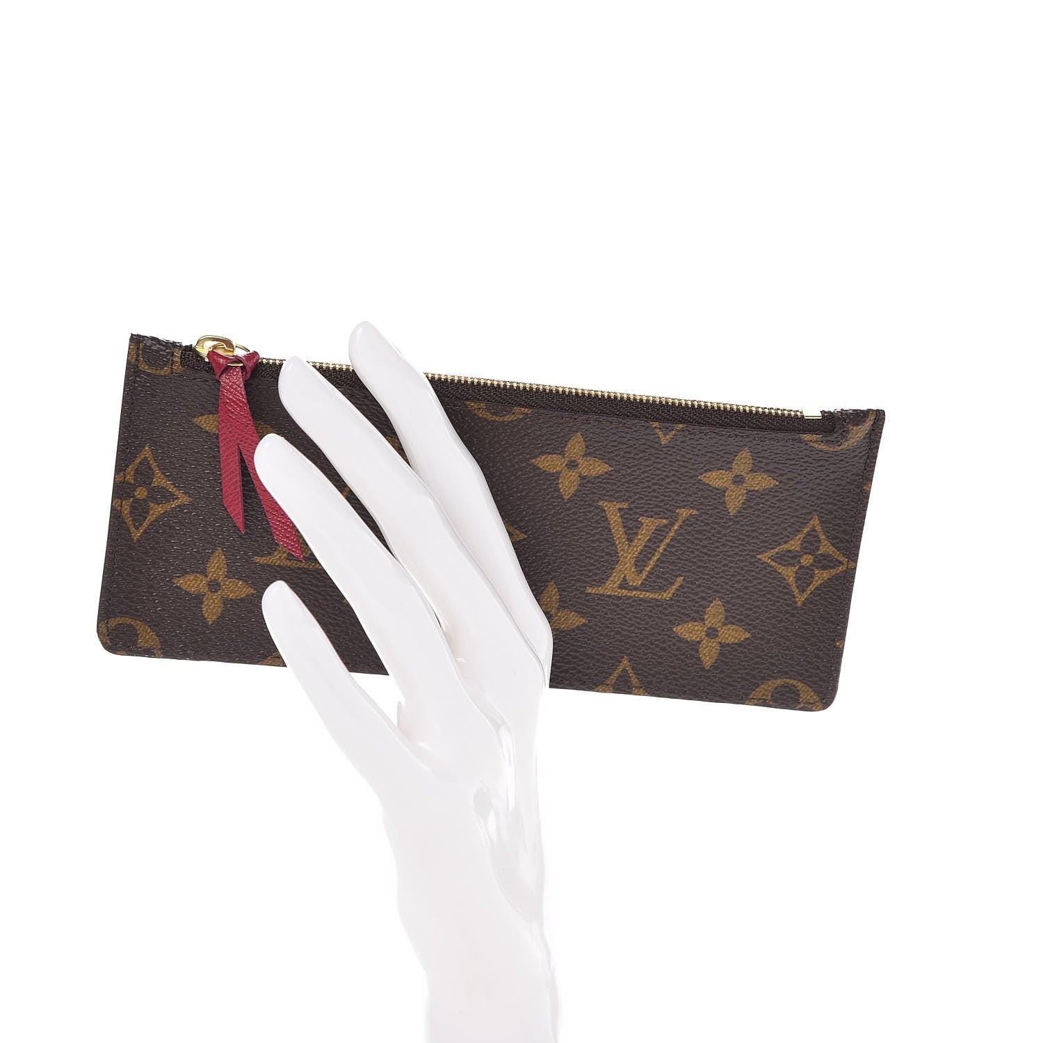 Louis Vuitton Monogram Josephine Wallet Zippered Insert Fuchsia 2 of 6