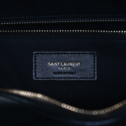 Saint Laurent Calfskin Matelasse Joan Camera Bag Black 6 of 12
