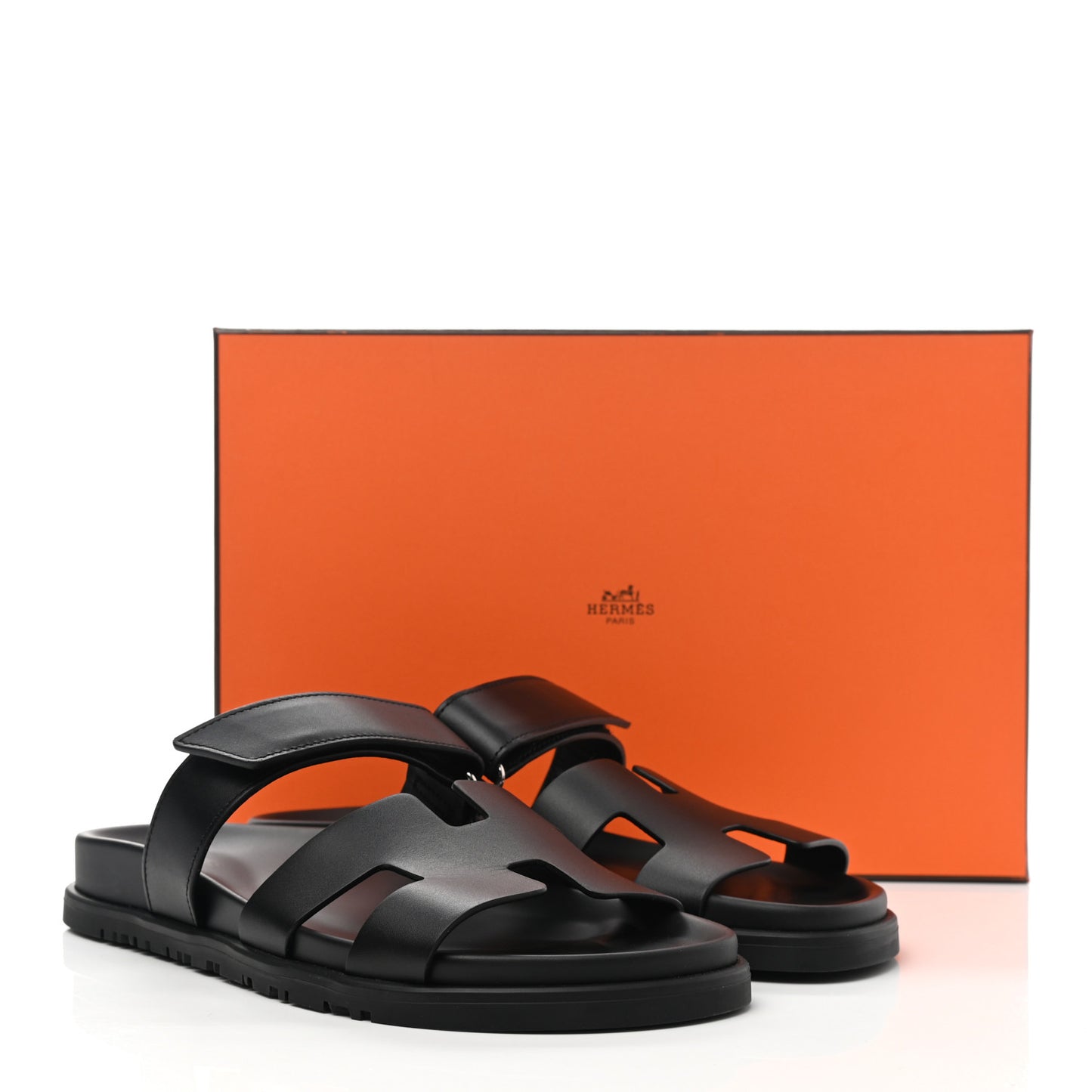 Calfskin Womens Chypre Sandals 38 Black