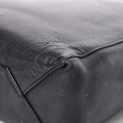 Celine Grained Calfskin Small Vertical Cabas Black 19 of 20