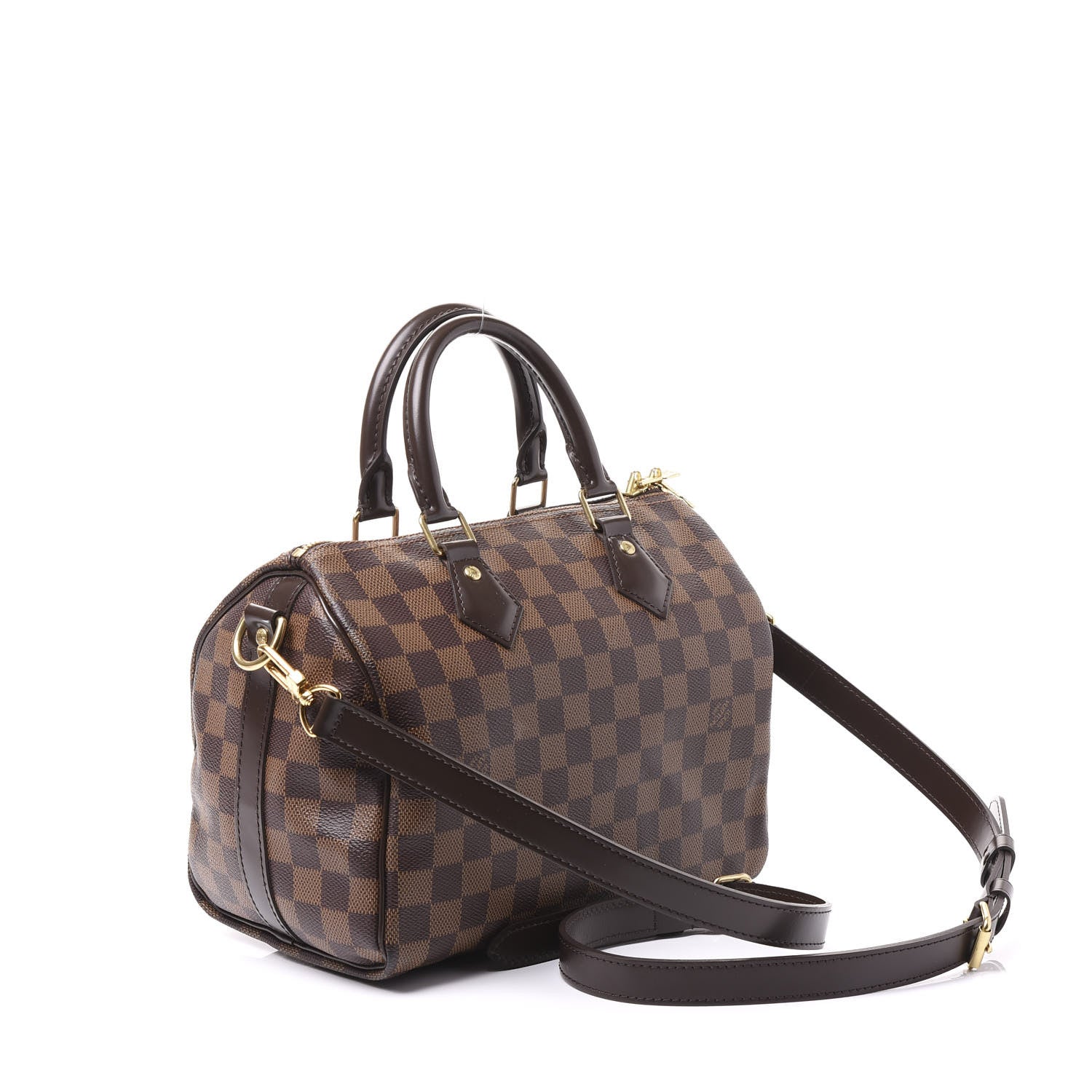 Louis Vuitton Damier Ebene Speedy Bandouliere 25 2 of 10