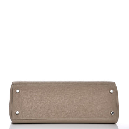 Hermes Togo Kelly Retourne 32 Gris Tourterelle 30 of 34