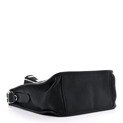 Prada Vitello Daino Soft Hobo Messenger Bag Black 4 of 10