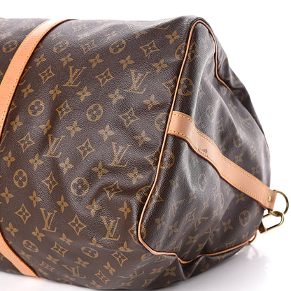 Louis Vuitton Monogram Keepall Bandouliere 55 20 of 20