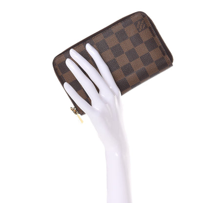 Louis Vuitton Damier Ebene Zippy Compact Wallet 2 of 8