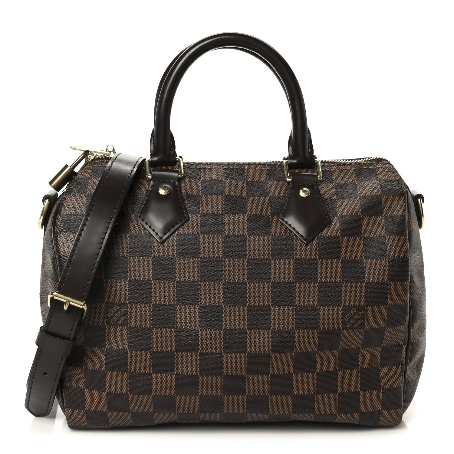 Louis Vuitton Damier Ebene Speedy Bandouliere 25 1 of 11