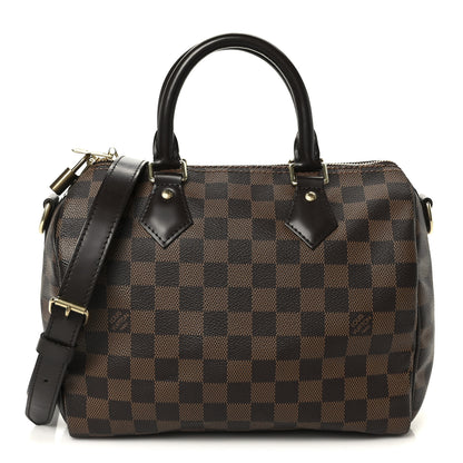 Louis Vuitton Damier Ebene Speedy Bandouliere 25 1 of 11
