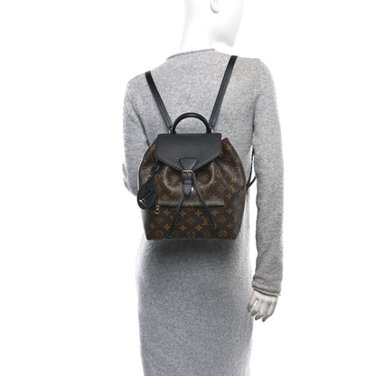 Louis Vuitton Monogram Montsouris PM Black 2 of 11