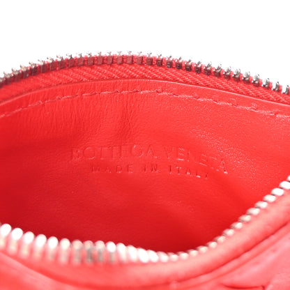 Bottega Veneta Nappa Intrecciato Key Case Red 6 of 6