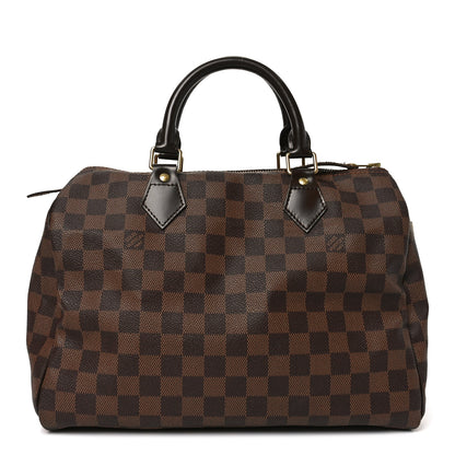 Louis Vuitton Damier Ebene Speedy 30 1 of 10