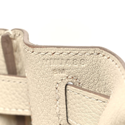 Hermes Togo Kelly Retourne 28 Craie 7 of 10