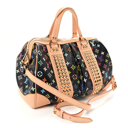 Louis Vuitton Monogram Multicolor Courtney GM Black 3 of 9
