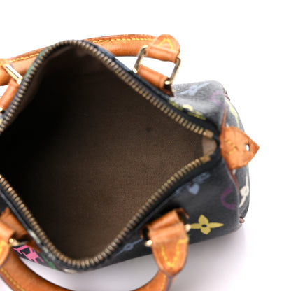 Louis Vuitton Monogram Multicolor Mini Sac HL Speedy Black 5 of 18