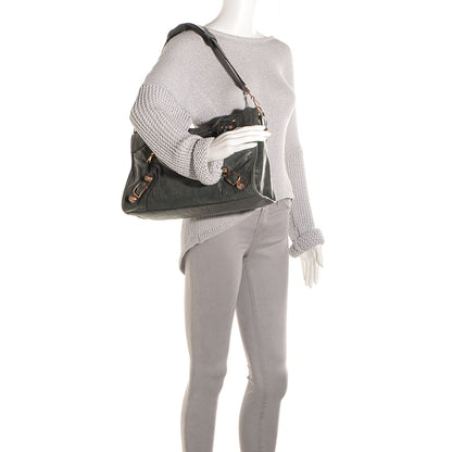 Balenciaga Agneau Giant 21 Rose Gold Hardware City Anthracite 2 of 12