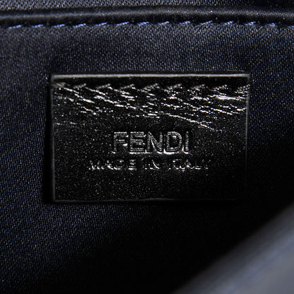 Fendi Shiny Nappa Mini Rush Clutch Navy 6 of 9