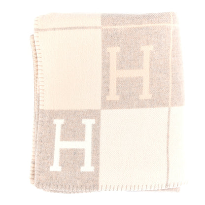 Hermes Wool Cashmere Avalon III Blanket Coco Camomille 2 of 6