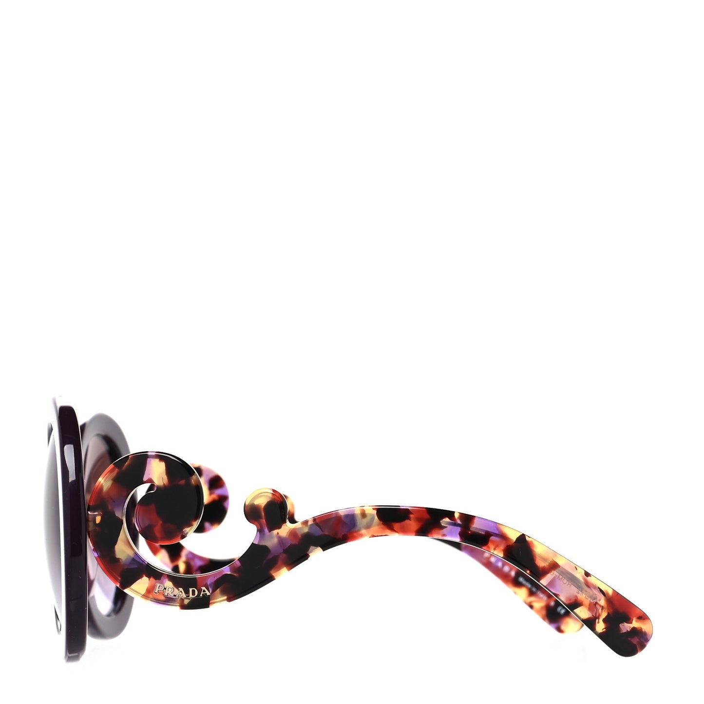 Baroque Sunglasses SPR 27N Tortoise Purple