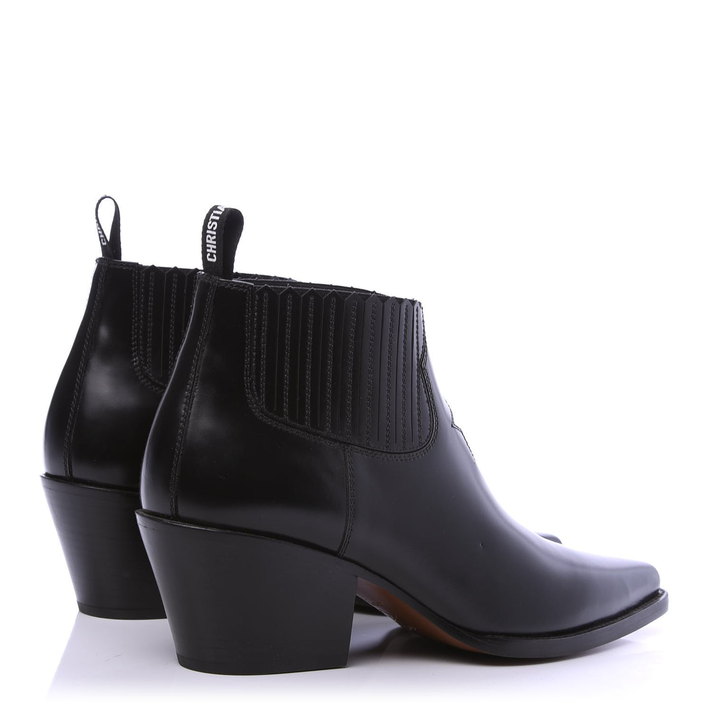 Matte Calfskin L.A. Ankle Boots 41 Black