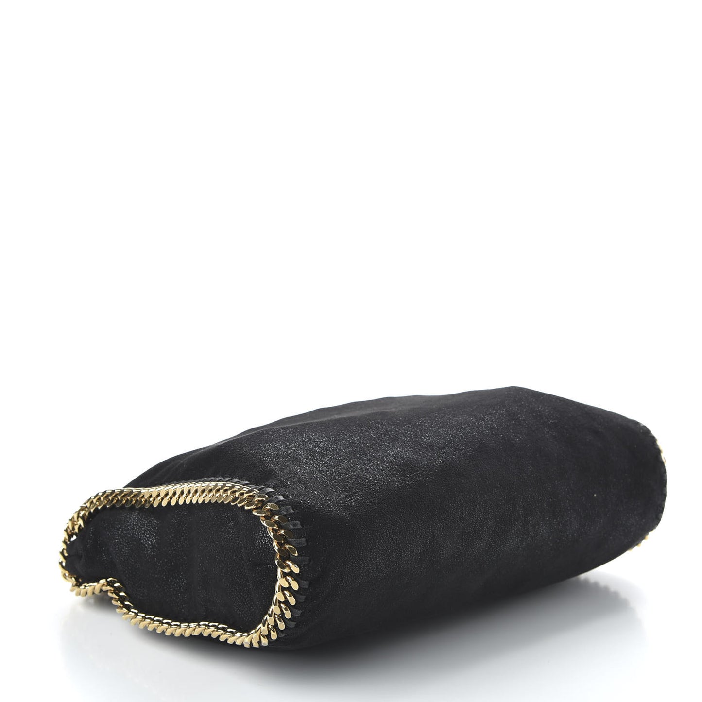 Shaggy Deer Falabella Fold Over Tote Black