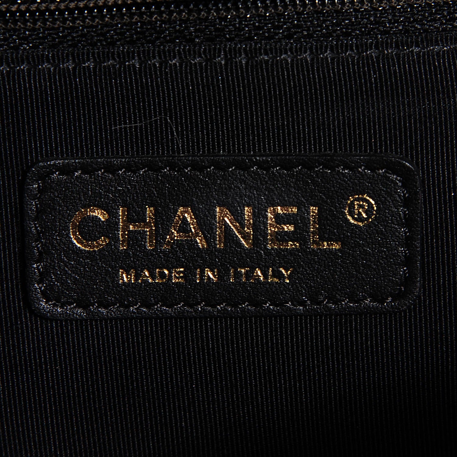 Chanel Calfskin Cerf Executive Shopper Tote Black 6 of 7