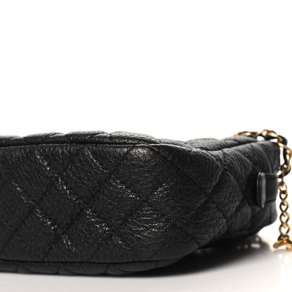Chanel Calfskin Quilted Medium Camera Case Black 10 of 11