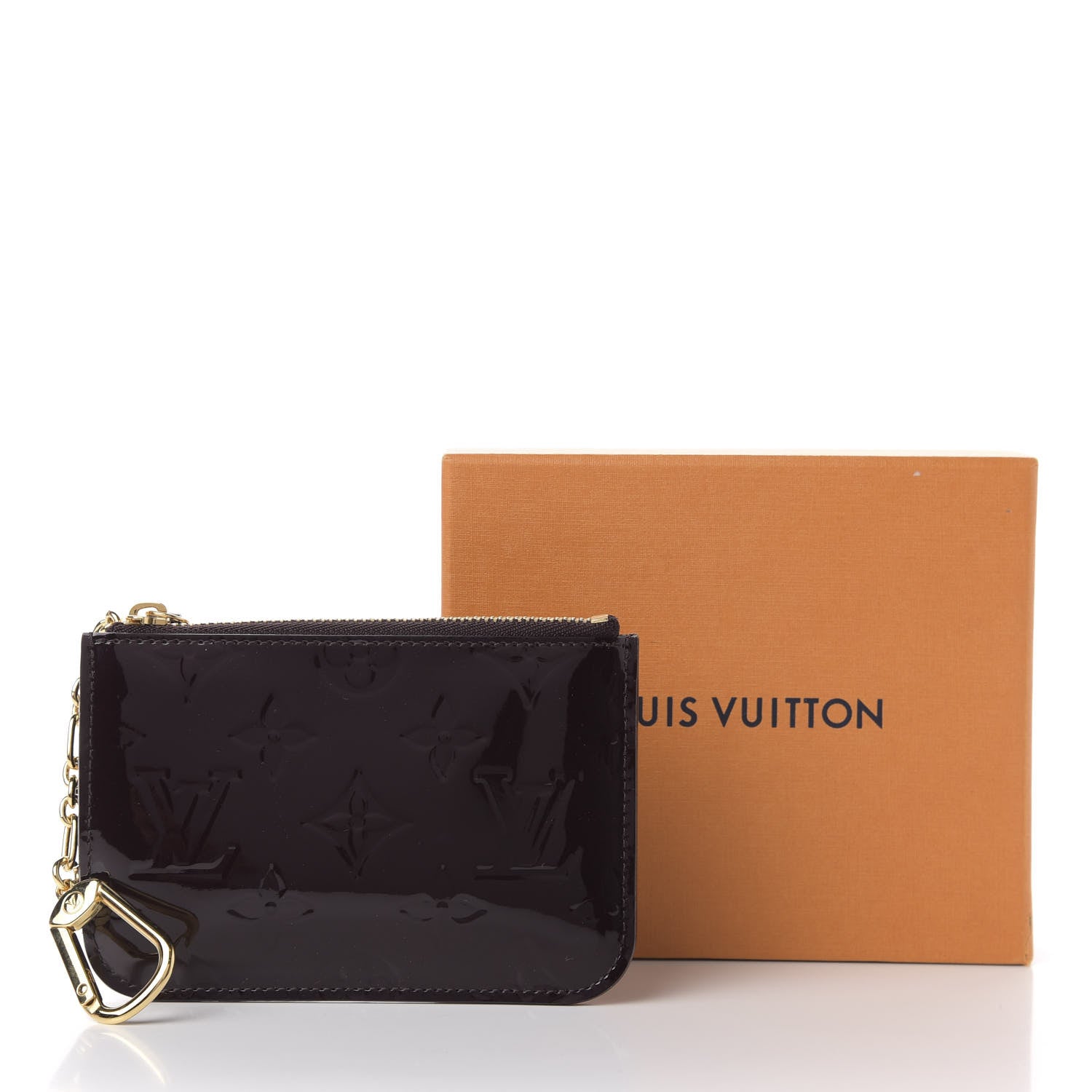 Louis Vuitton Vernis Key Pouch Amarante 10 of 10