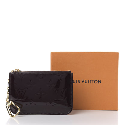Louis Vuitton Vernis Key Pouch Amarante 10 of 10