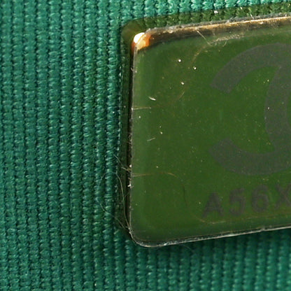 Chanel Lambskin Quilted Chanel 19 Wallet On Chain WOC Green 8 of 12